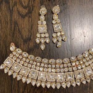 Pakistani Indian 3 piece jewelry set
